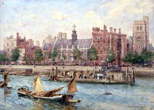 Lambeth Palace fra broen