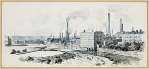 Lower Broughton fra Crescent, Salford af Henry Edward Tidmarsh