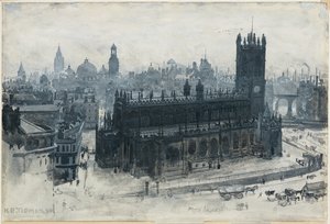 Manchester fra Grammar School af Henry Edward Tidmarsh