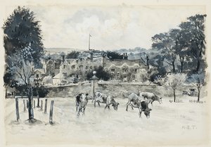 Marple Hall af Henry Edward Tidmarsh