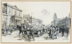 1. maj, Oxford Street af Henry Edward Tidmarsh