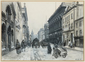 Petersgade, Frihandelshallen af Henry Edward Tidmarsh