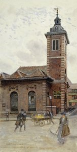 St Benets, Pauls Wharf, Queen Victoria Street af Henry Edward Tidmarsh