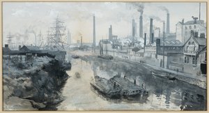 The Irwell i Ordsall, Worrall