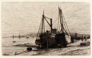 På New York Bay af Henry Farrer