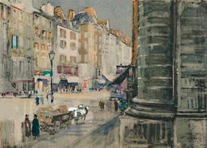 Revolutionens egen gade i Saint-Antoine, c1927, 1927