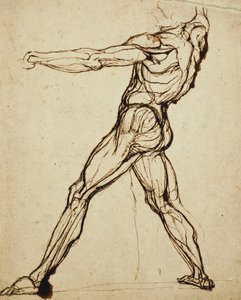 Et nøgenkast, af Johann Heinrich Füssli