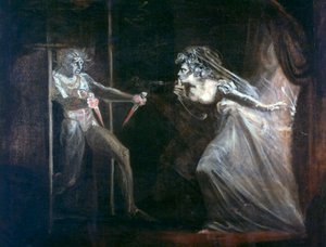 Lady Macbeth Seizing the Dolkene, udstillet 1812