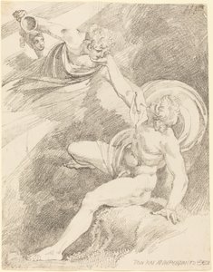 Voldtægten af Ganymedes af Johann Heinrich Füssli