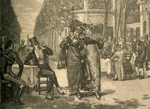 Beaus and Belles of the Regency periode, begyndelsen af det 19. århundrede c1890.