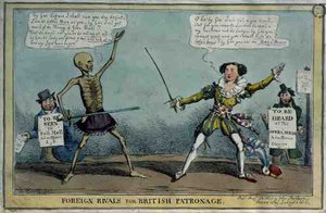 "Foreign Rivals for British Patronage", pub. af John Fairburn