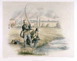 Jack Fishing, Lea Bridge, fra et sæt på seks billeder af 