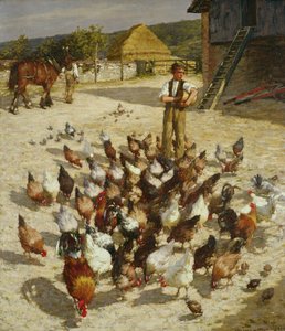 En gård i Sussex af Henry Herbert La Thangue