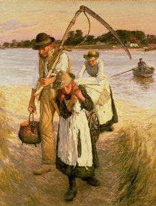 Vandrende arbejdstagere på landet (familie)