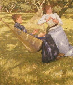 I frugthaven, 1893 af Henry Herbert La Thangue