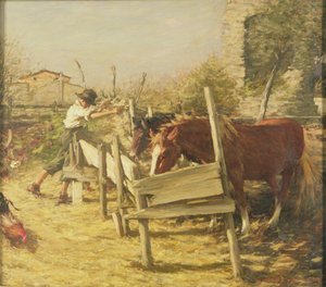 Den appiske vej af Henry Herbert La Thangue