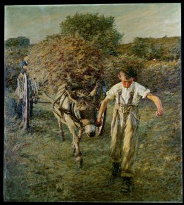 The Haywain, ca. 1889 af Henry Herbert La Thangue