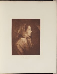 Lady Tennyson af Henry Herschel Hay Cameron