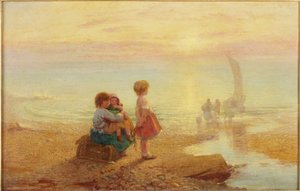 Tidlig morgen ud for kysten af Henry Hetherington Emmerson