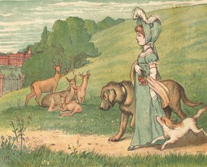 Rige mennesker (farve litho) af Henry Hetherington Emmerson