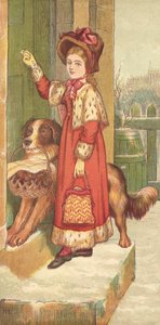 Prinsessens velgørenhed (farve litho) af Henry Hetherington Emmerson