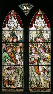 Bakewell, All Saints, Holiday Workshop, Henry Holiday, The Lamb Of God, 1893 af Henry Holiday