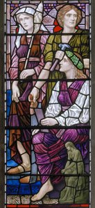 Buckland, St. Mary, Lowndes & Drury, Henry Holiday, Arkitektur, 1918 af Henry Holiday