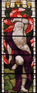 Evesham, All Saints, James Powell & Sons, Henry Holiday, Moses, 1882 af Henry Holiday