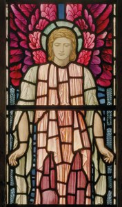 Seraphim Angel detalje, 1897 (farvet glas)