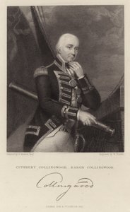 Portræt af Cuthbert Collingwood af Henry Howard