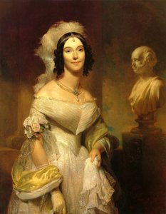 Angelica Singleton Van Buren af Henry Inman