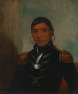 Big Buffalo (Chippewa) af Henry Inman