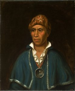 Kua-ta-wa-pair (car w hey), 1832? 33 af Henry Inman