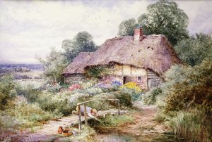 Fange Tiddlers i Eastbury, Berkshire af Henry John Sylvester Stannard