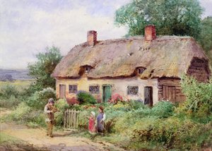 Spillemanden (akvarel)