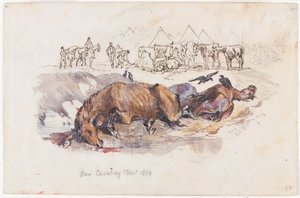 Vores kavaleri, døde heste af Henry John Wilkinson