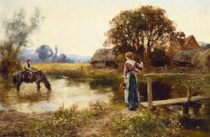 Aften af Henry John Yeend King