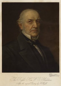 Den rigtige ærede W E Gladstone (chromolitho) af Henry Jr. Weigall