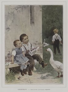 Uddannelse Mutuelle (Gensidig Uddannelse) af Henri Jules Jean Geoffroy
