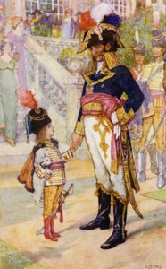 Udover den hvide kanin beundrede Aurore meget general Murat af Henry Justice Ford