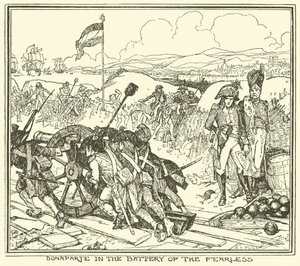 Bonaparte i de frygtløses batteri af Henry Justice Ford