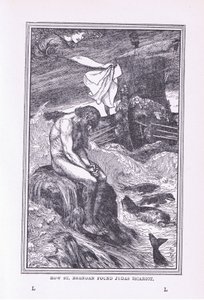 Hvordan Sankt Brendan fandt Judas Iskariot, 1912 af Henry Justice Ford