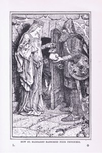 Hvordan St. Margaret løskøbte fattige fanger, 1912 af Henry Justice Ford