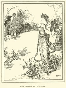 Hvordan Ulysses mødte Nausicaa af Henry Justice Ford