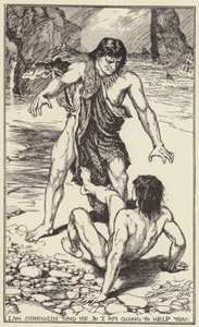 Jeg er stærk, sagde han, og jeg vil hjælpe dig. af Henry Justice Ford