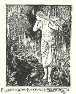 Illustration til The Pilgrim