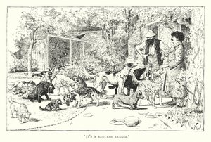 "Det er en almindelig kennel" (gravering) af Henry Justice Ford