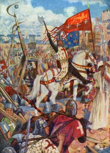 Kong Richard I i det hellige land af Henry Justice Ford