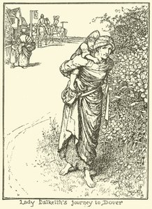 Lady Dalkeiths rejse til Dover af Henry Justice Ford