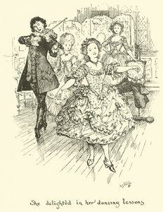 Hun glædede sig over sine dansetimer af Henry Justice Ford